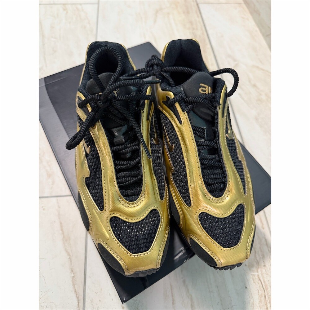 Nike Air Max Muse Women's Sneakers Metallic Gold/Black Size 6 - Picture 2 of 9